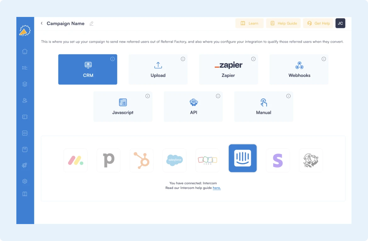 Referrals CRM